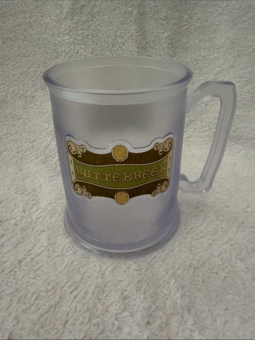 Harry Potter Butterbeer Frosted Plastic Mug